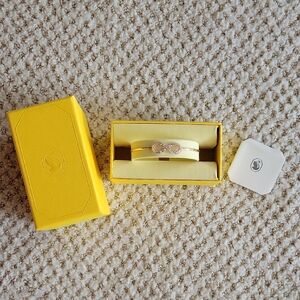 Yellow Infinity Bracelet with Box